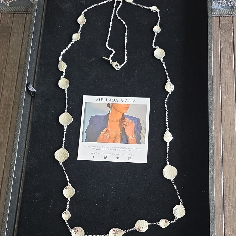 Melinda Maria Gold Coin Necklace